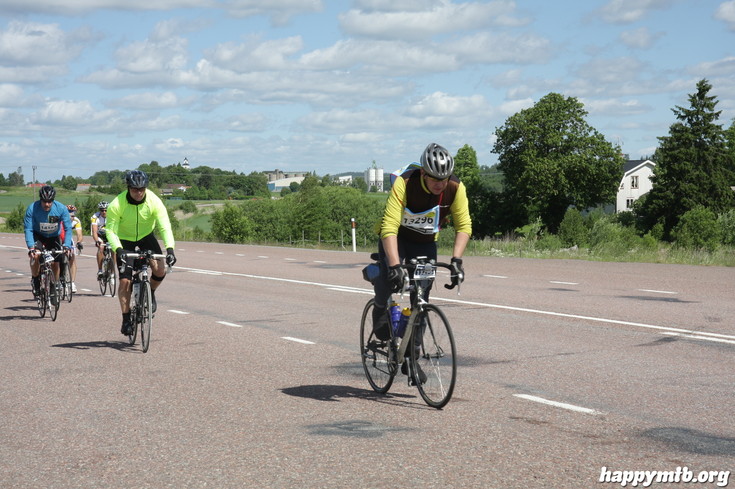 Bild från Vätternrundan 2013