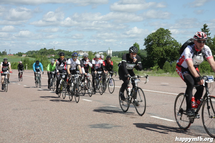 Bild från Vätternrundan 2013