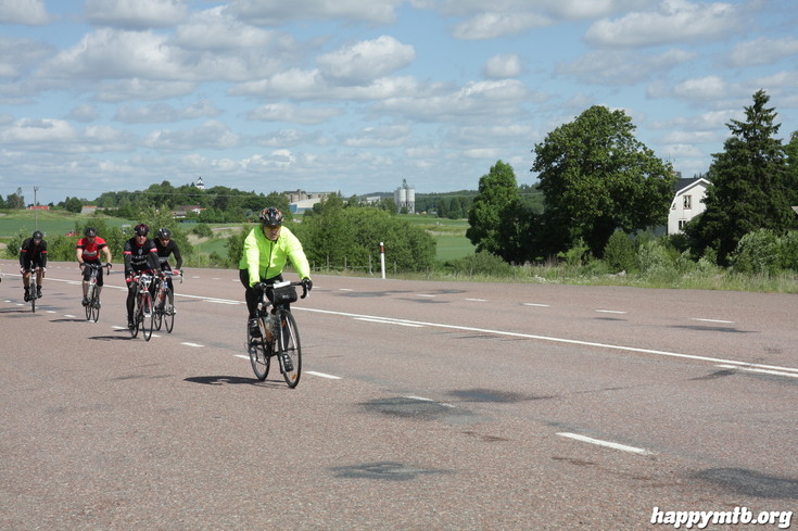 Bild från Vätternrundan 2013