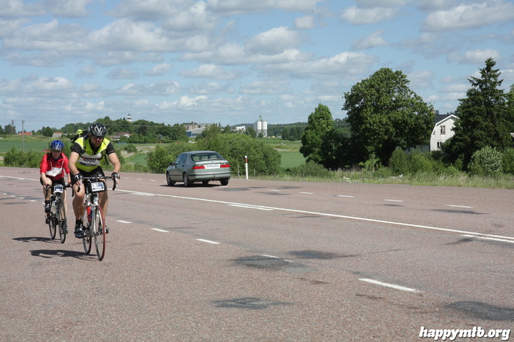 Bild från Vätternrundan 2013