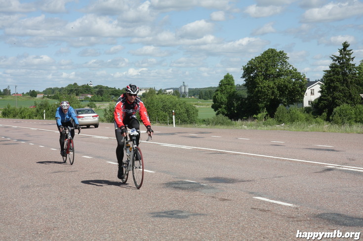 Bild från Vätternrundan 2013