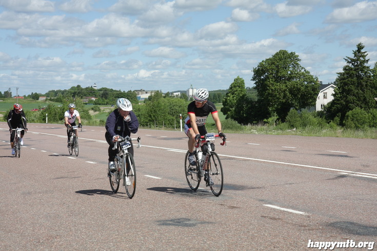 Bild från Vätternrundan 2013