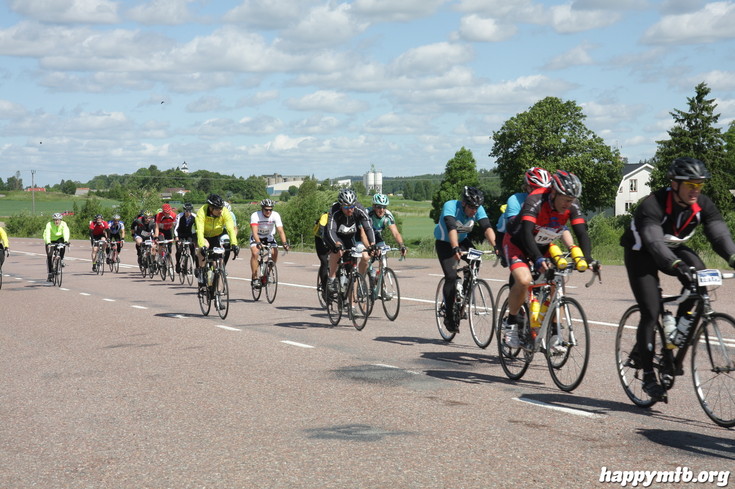 Bild från Vätternrundan 2013