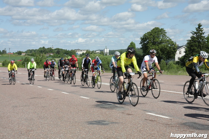 Bild från Vätternrundan 2013