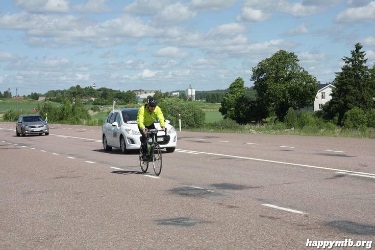 Bild från Vätternrundan 2013