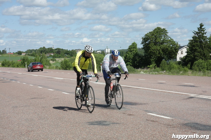 Bild från Vätternrundan 2013