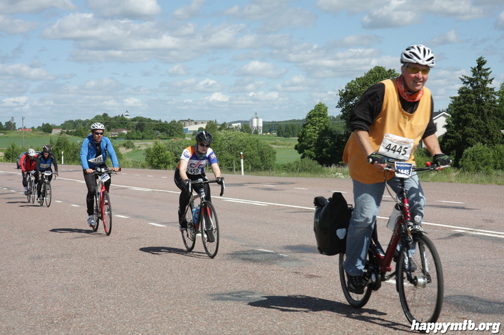 Bild från Vätternrundan 2013