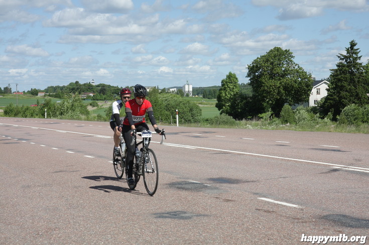 Bild från Vätternrundan 2013