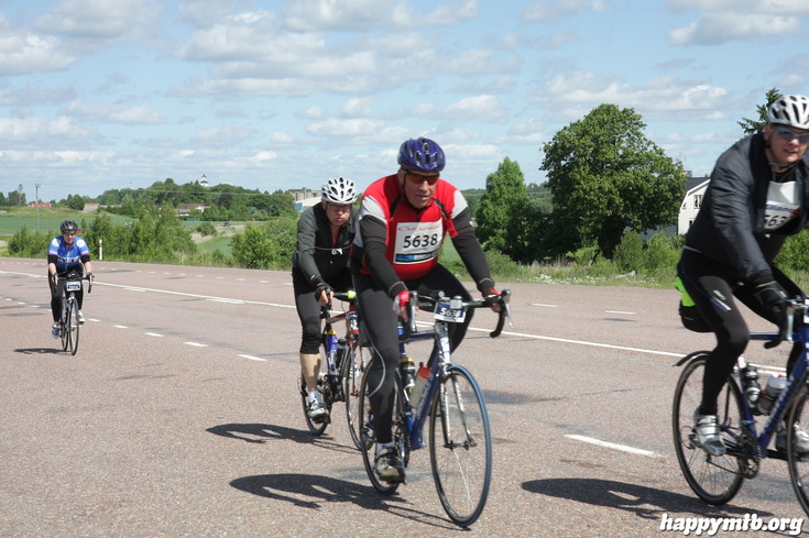 Bild från Vätternrundan 2013