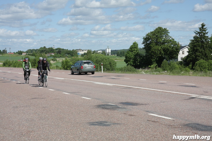 Bild från Vätternrundan 2013