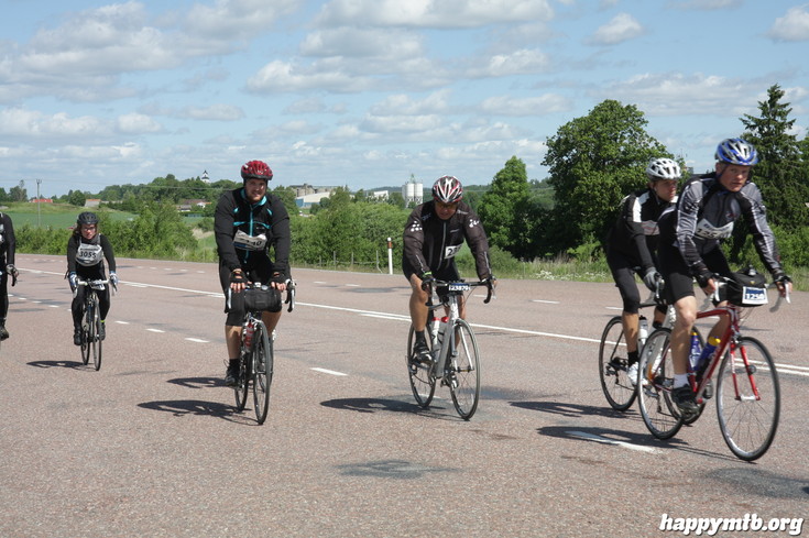 Bild från Vätternrundan 2013