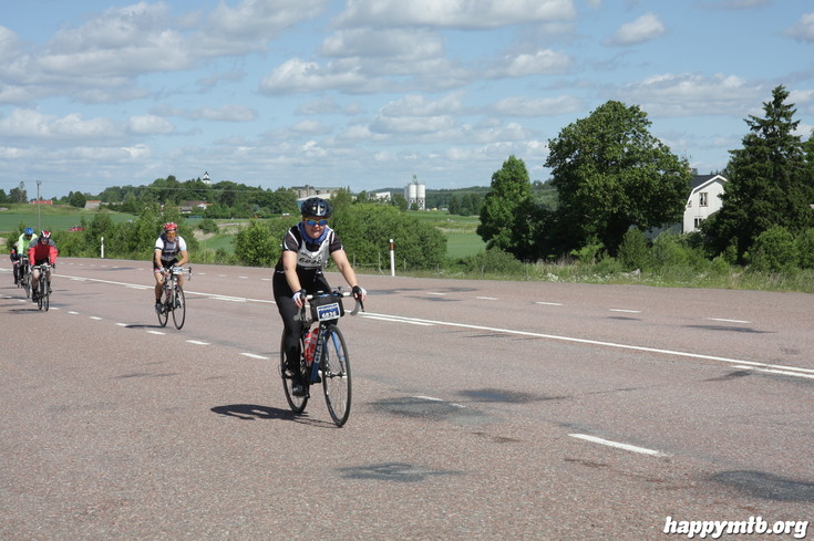 Bild från Vätternrundan 2013