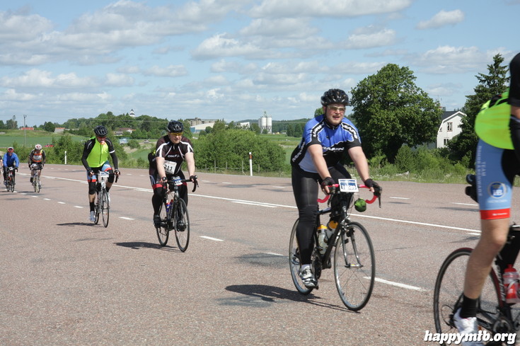 Bild från Vätternrundan 2013