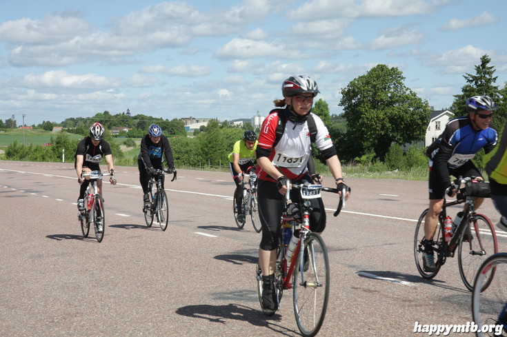 Bild från Vätternrundan 2013