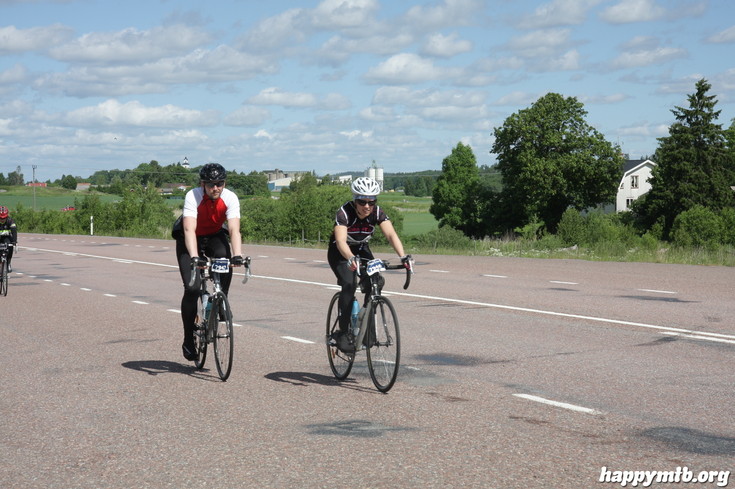 Bild från Vätternrundan 2013