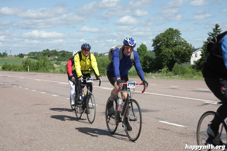 Bild från Vätternrundan 2013