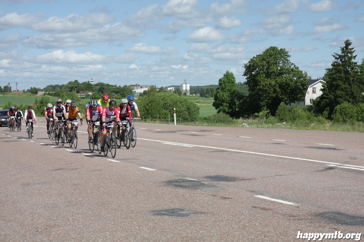 Bild från Vätternrundan 2013