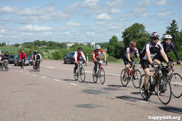 Bild från Vätternrundan 2013