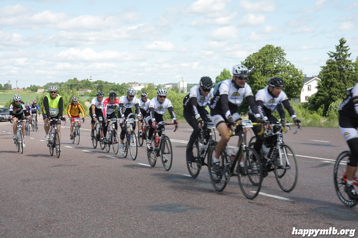 Bild från Vätternrundan 2013