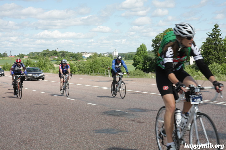 Bild från Vätternrundan 2013