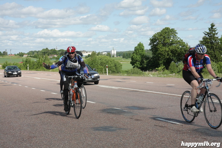 Bild från Vätternrundan 2013