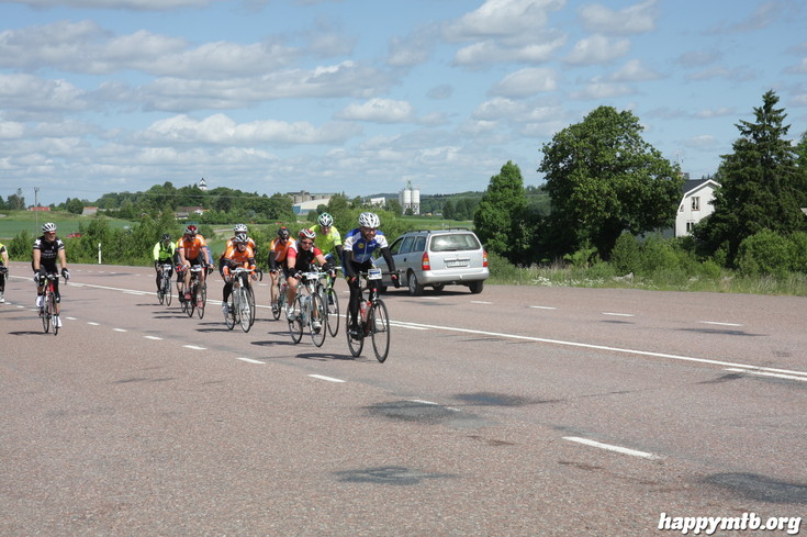 Bild från Vätternrundan 2013