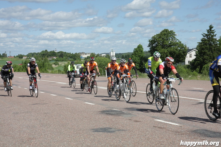 Bild från Vätternrundan 2013