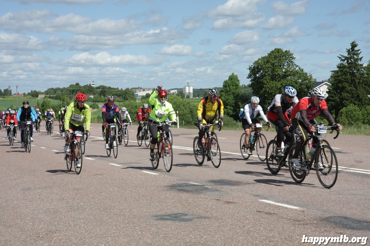 Bild från Vätternrundan 2013