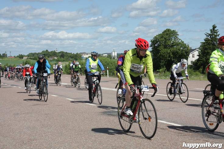 Bild från Vätternrundan 2013