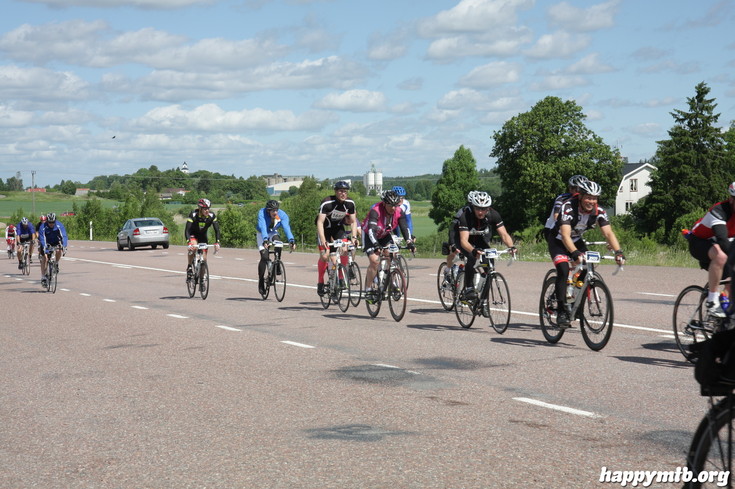 Bild från Vätternrundan 2013