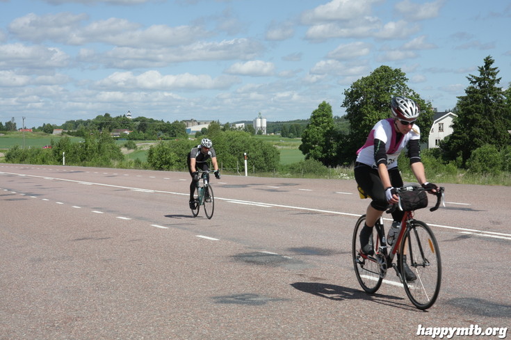 Bild från Vätternrundan 2013