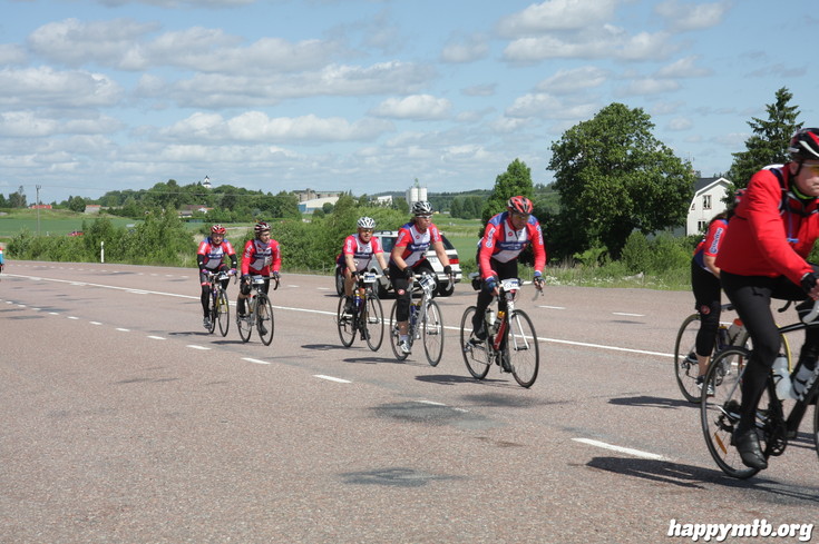 Bild från Vätternrundan 2013