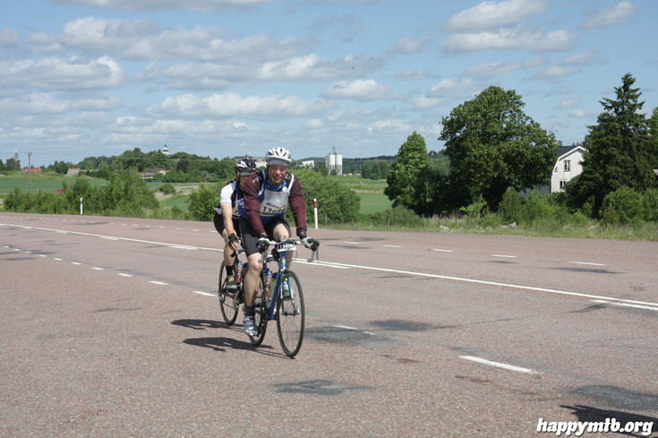 Bild från Vätternrundan 2013