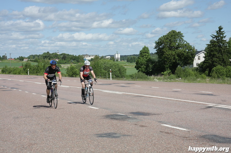 Bild från Vätternrundan 2013