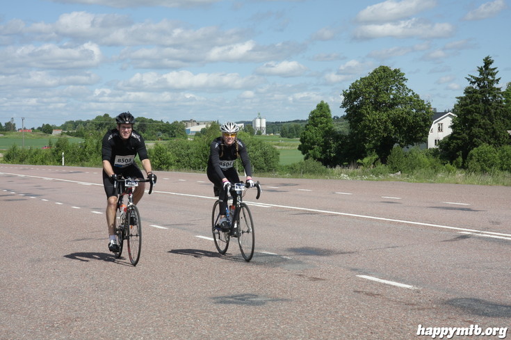 Bild från Vätternrundan 2013