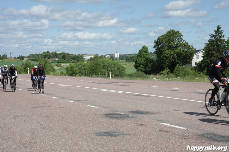 Bild från Vätternrundan 2013