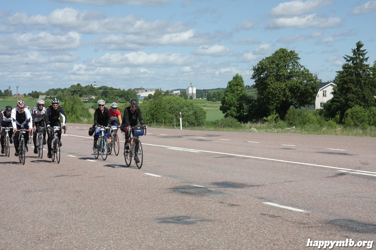 Bild från Vätternrundan 2013