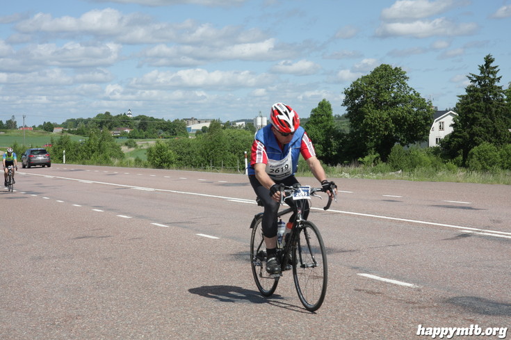 Bild från Vätternrundan 2013