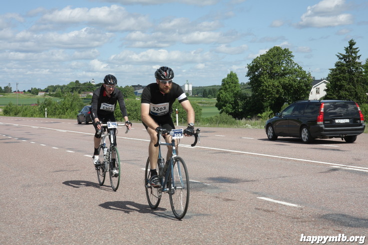 Bild från Vätternrundan 2013