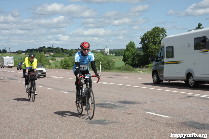 Bild från Vätternrundan 2013