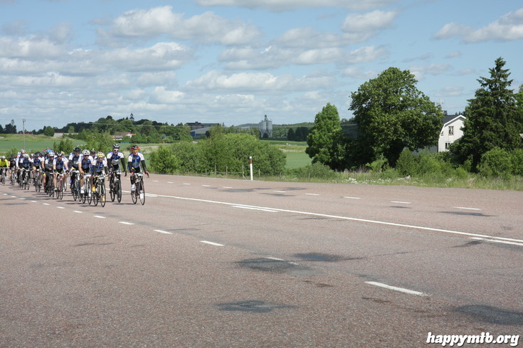 Bild från Vätternrundan 2013