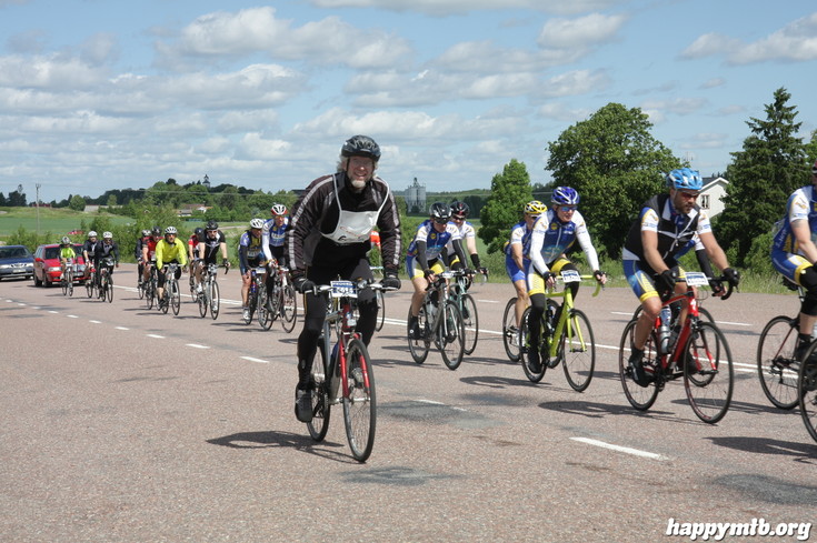 Bild från Vätternrundan 2013