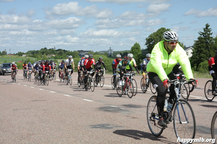 Bild från Vätternrundan 2013