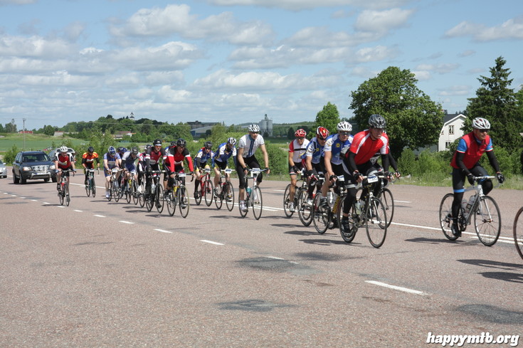 Bild från Vätternrundan 2013