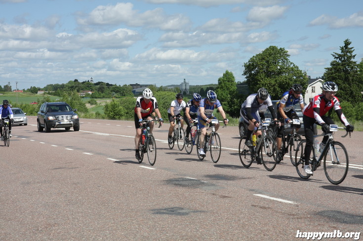 Bild från Vätternrundan 2013