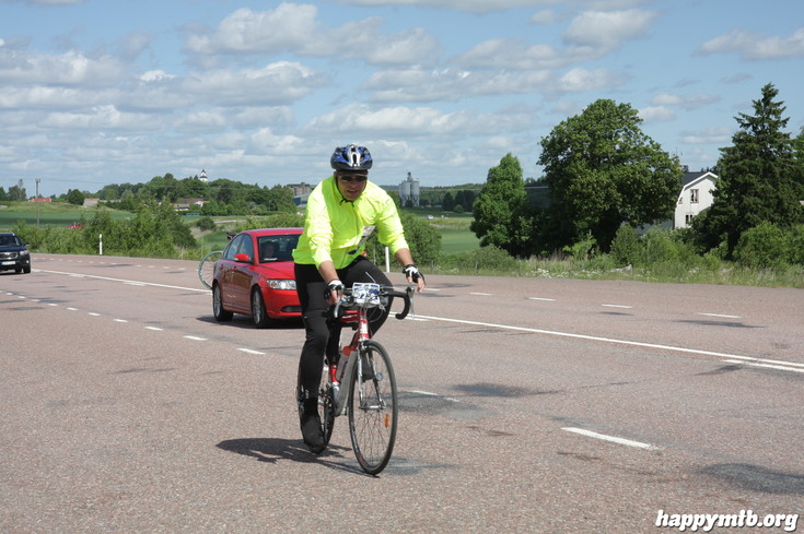 Bild från Vätternrundan 2013