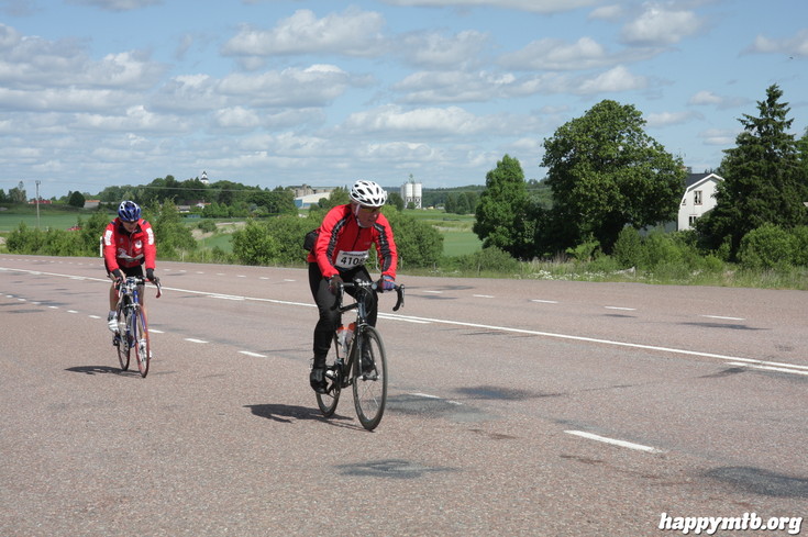 Bild från Vätternrundan 2013