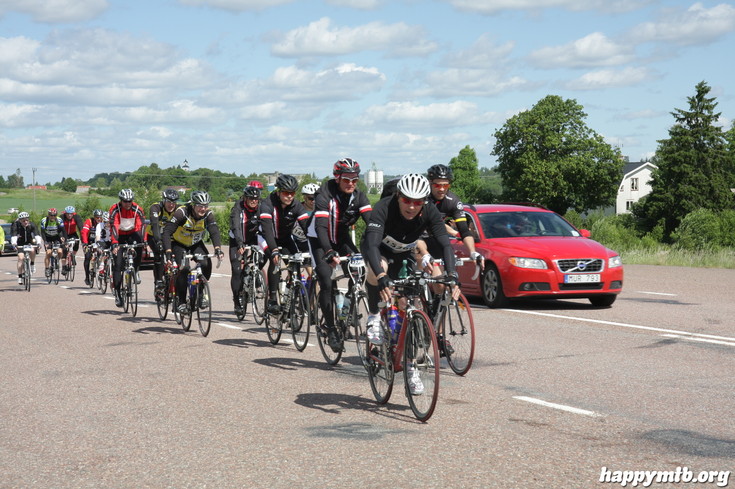 Bild från Vätternrundan 2013