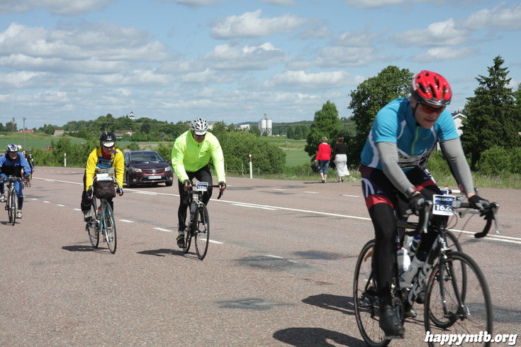 Bild från Vätternrundan 2013