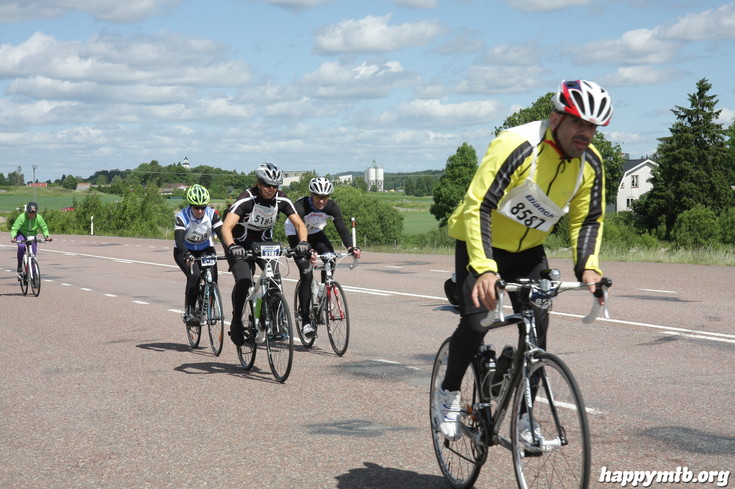 Bild från Vätternrundan 2013